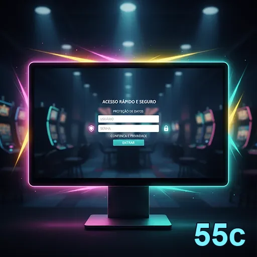 Ilustração de Descubra o cadastro seguro na 55c para servicos VIP