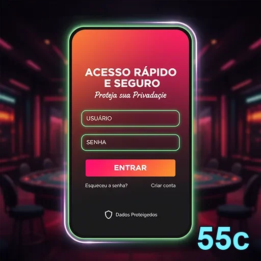 Ilustração de Descubra o cadastro seguro na 55c para servicos VIP