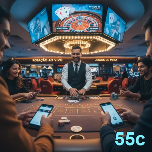 Ilustração de Experimente servicos VIP com 55c e Aposte com Segurança