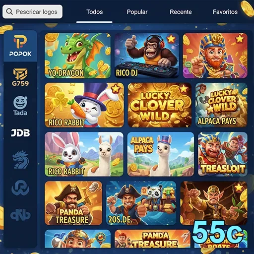 Ilustração de Explore os Melhores Jogos de Slots na 55c