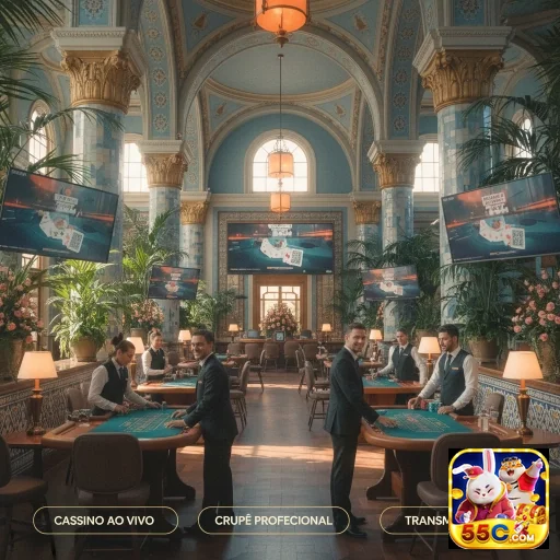 Aproveite o Melhor do Live Gaming - 55c